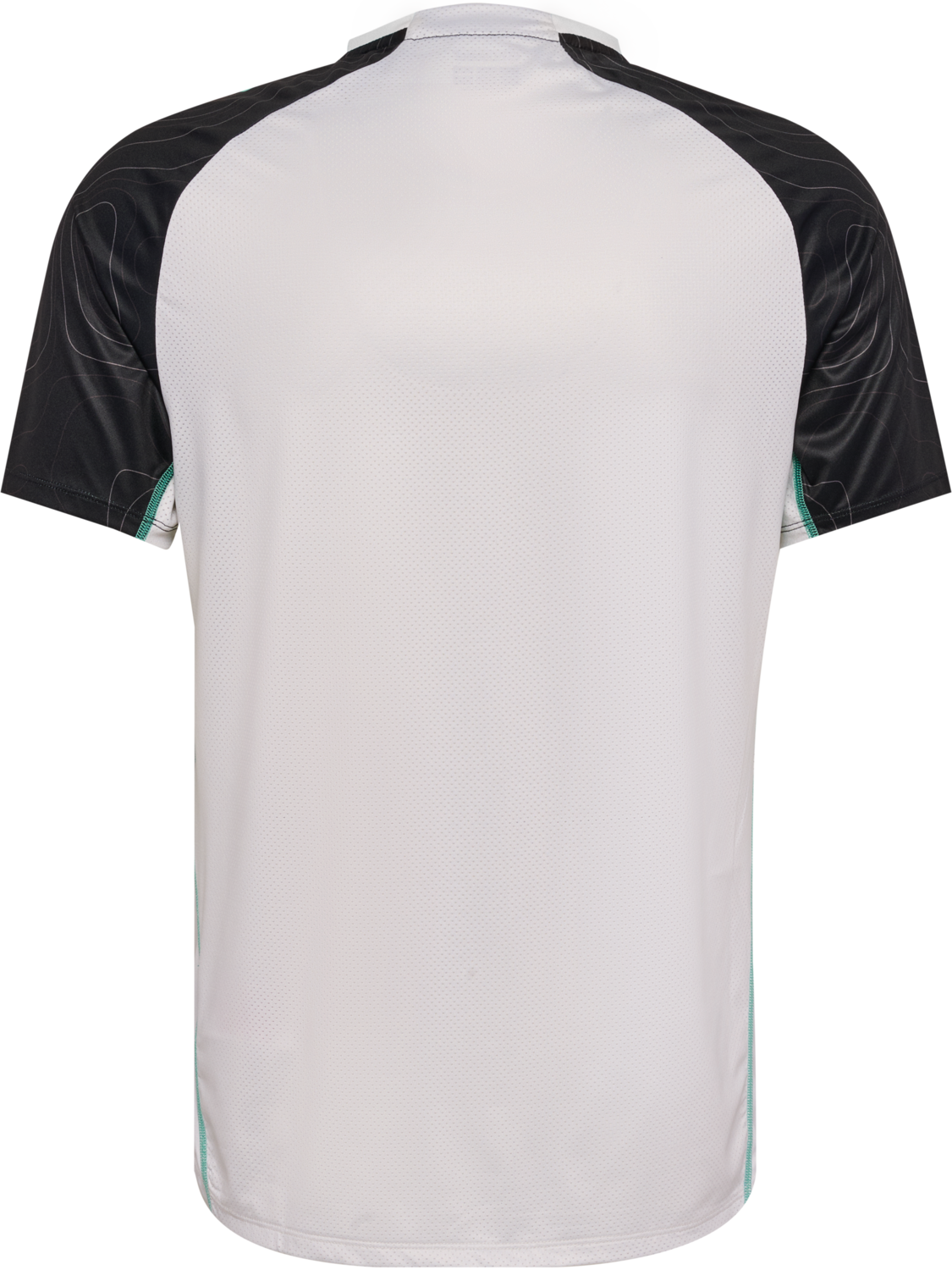 hmlBLAZE 2.0 TRAINING JERSEY S/S, VAPOROUS GRAY/POOL BLUE, packshot