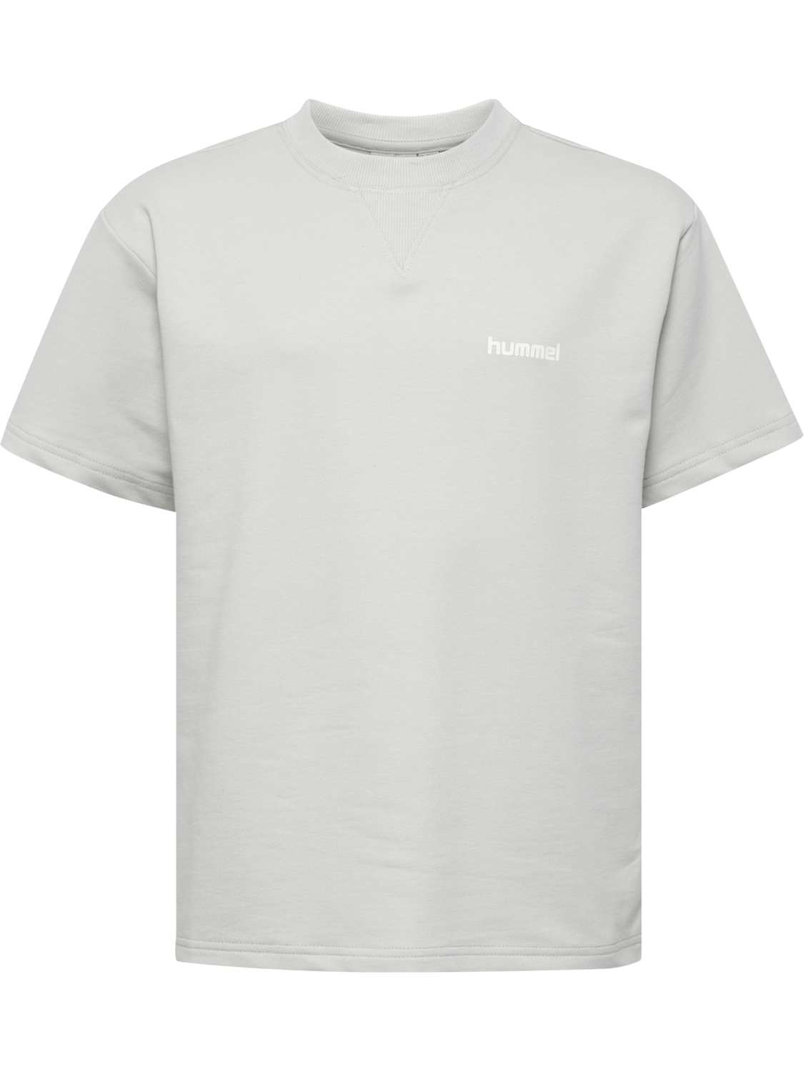hmlJR LIGHT SWEAT T-SHIRT  S/S, LUNAR ROCK, packshot