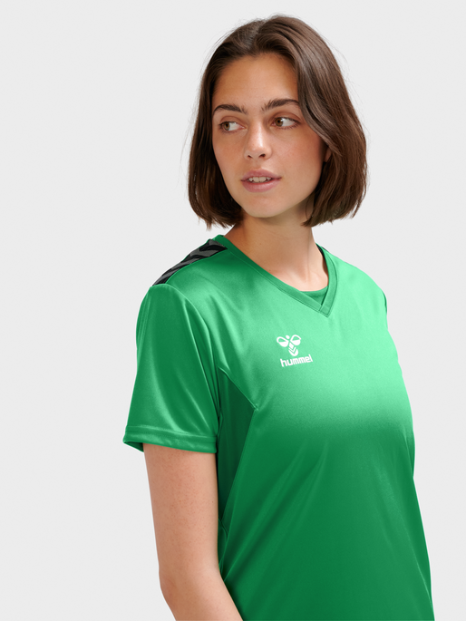 hmlAUTHENTIC PL JERSEY S/S WOMAN, JELLY BEAN, model