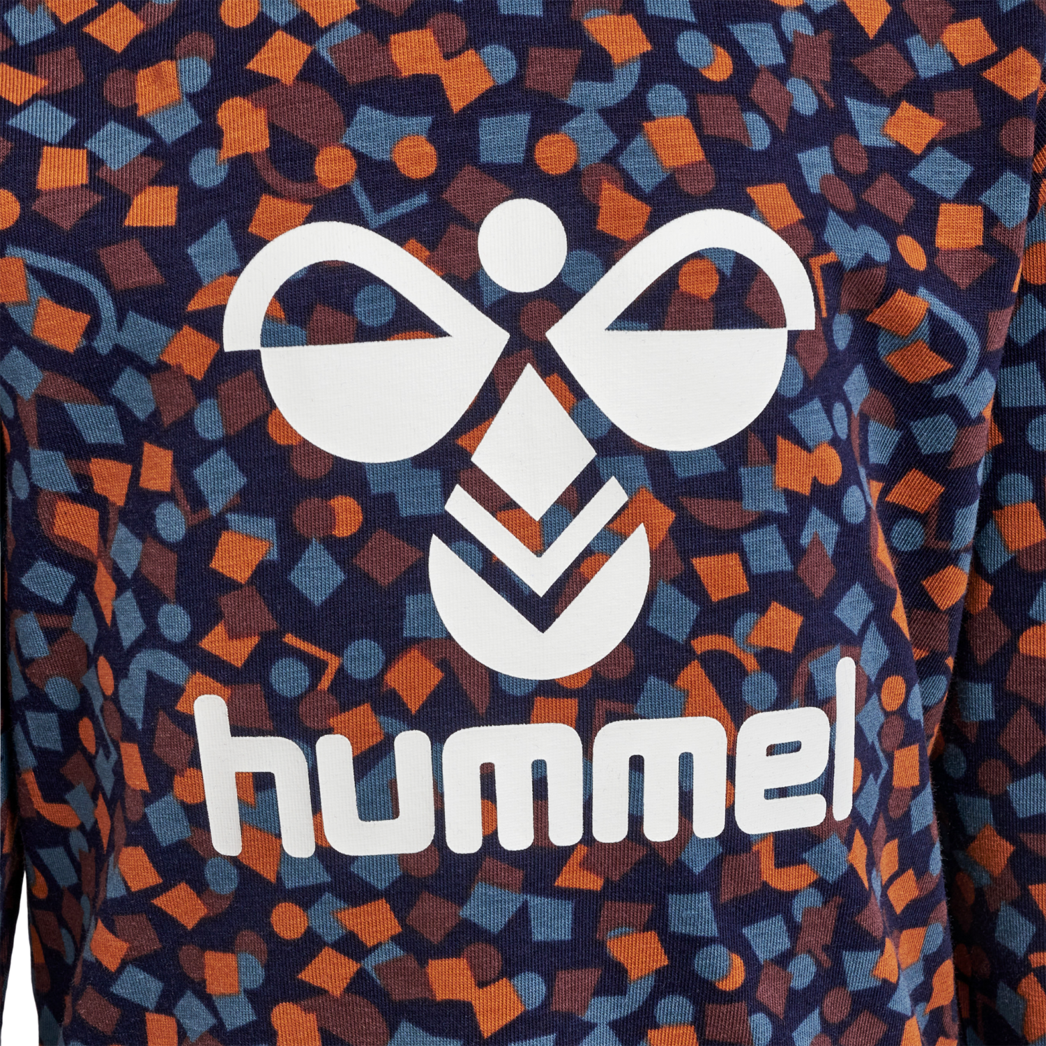 hmlCONFETTI T-SHIRT L/S, BLACK IRIS, packshot