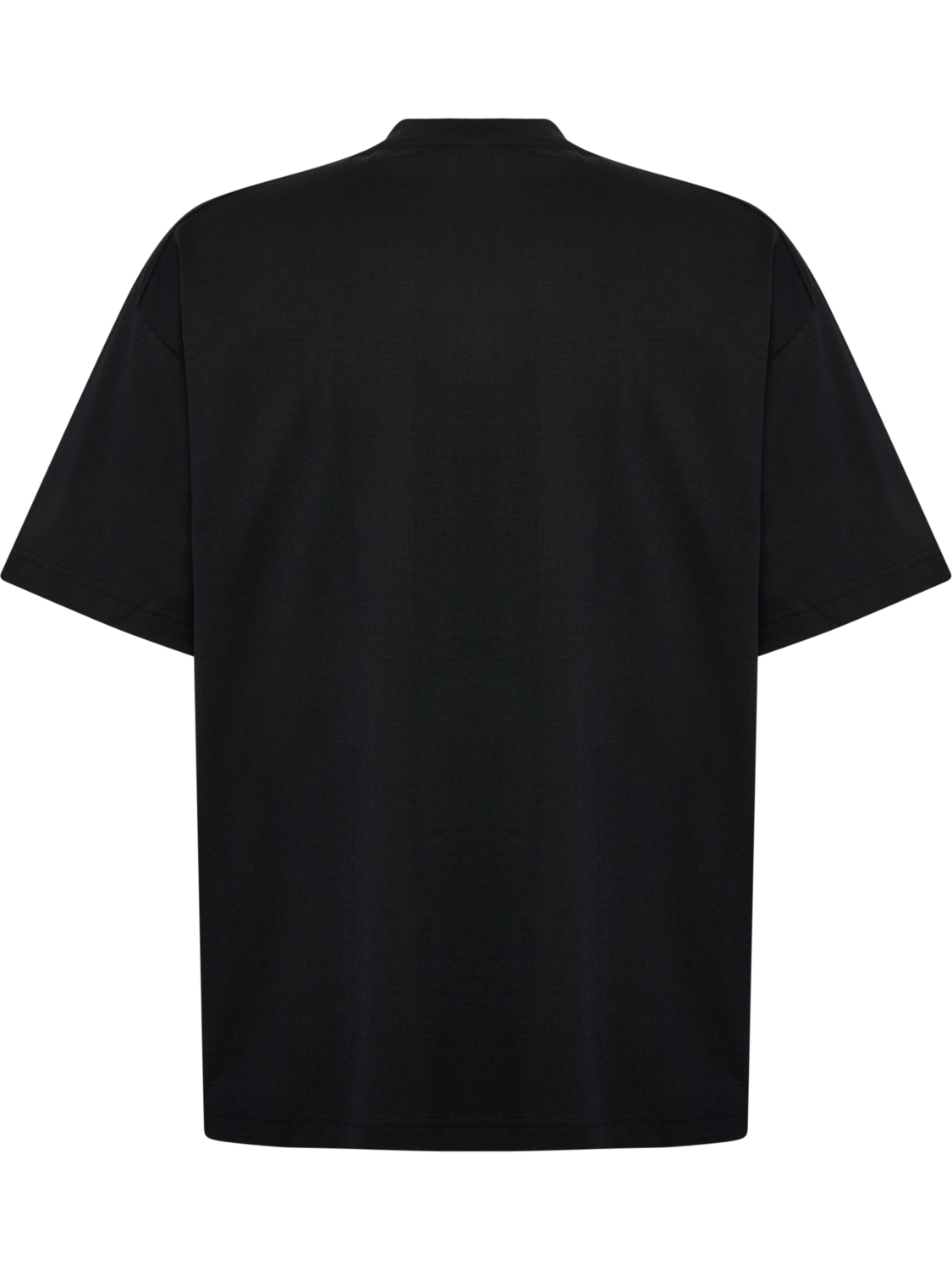 hmlLOOSE T-SHIRT S/S WHISTLE, BLACK, packshot