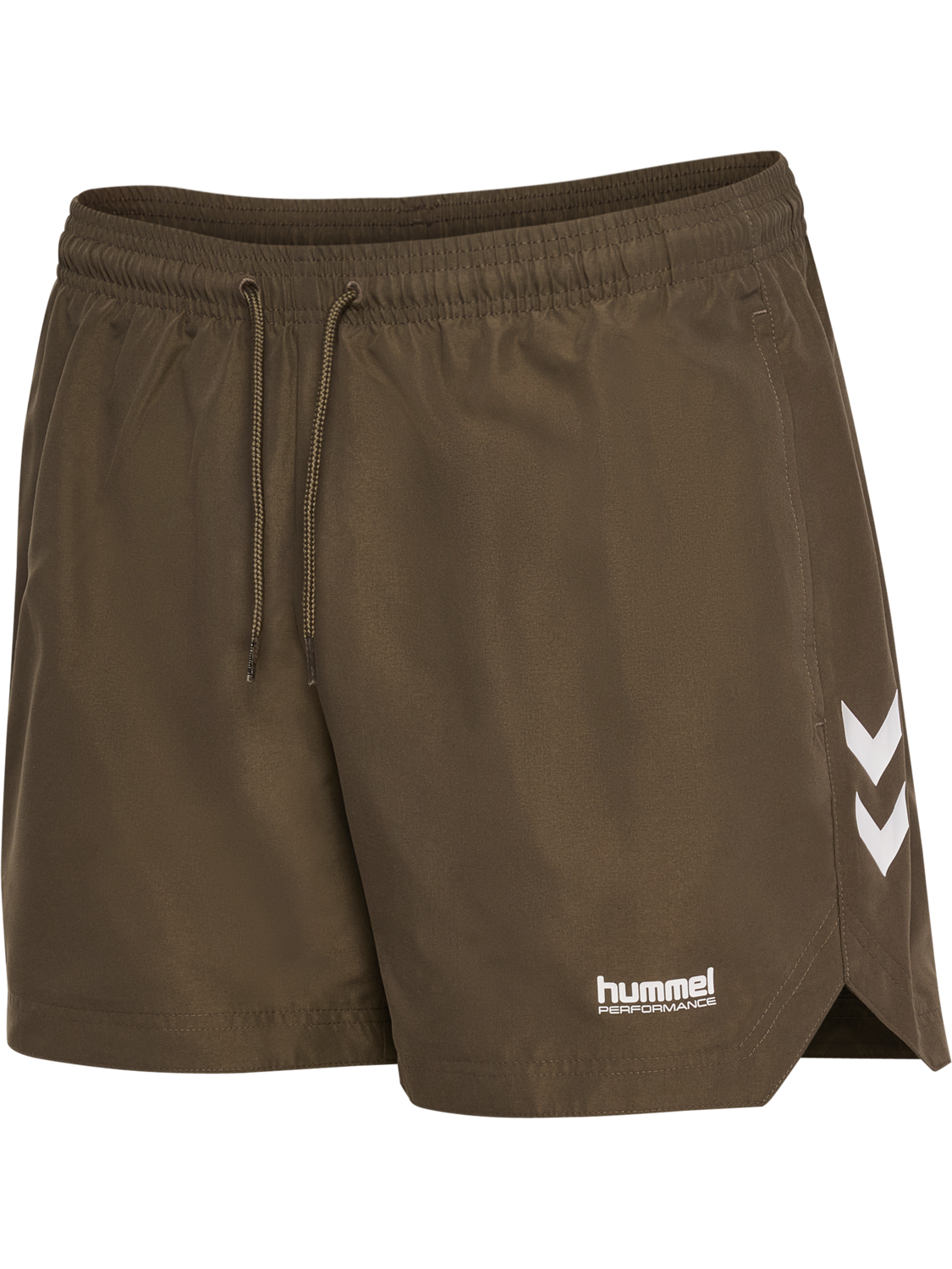 hmlPULSE SWIM SHORTS, MAJOR BROWN, packshot