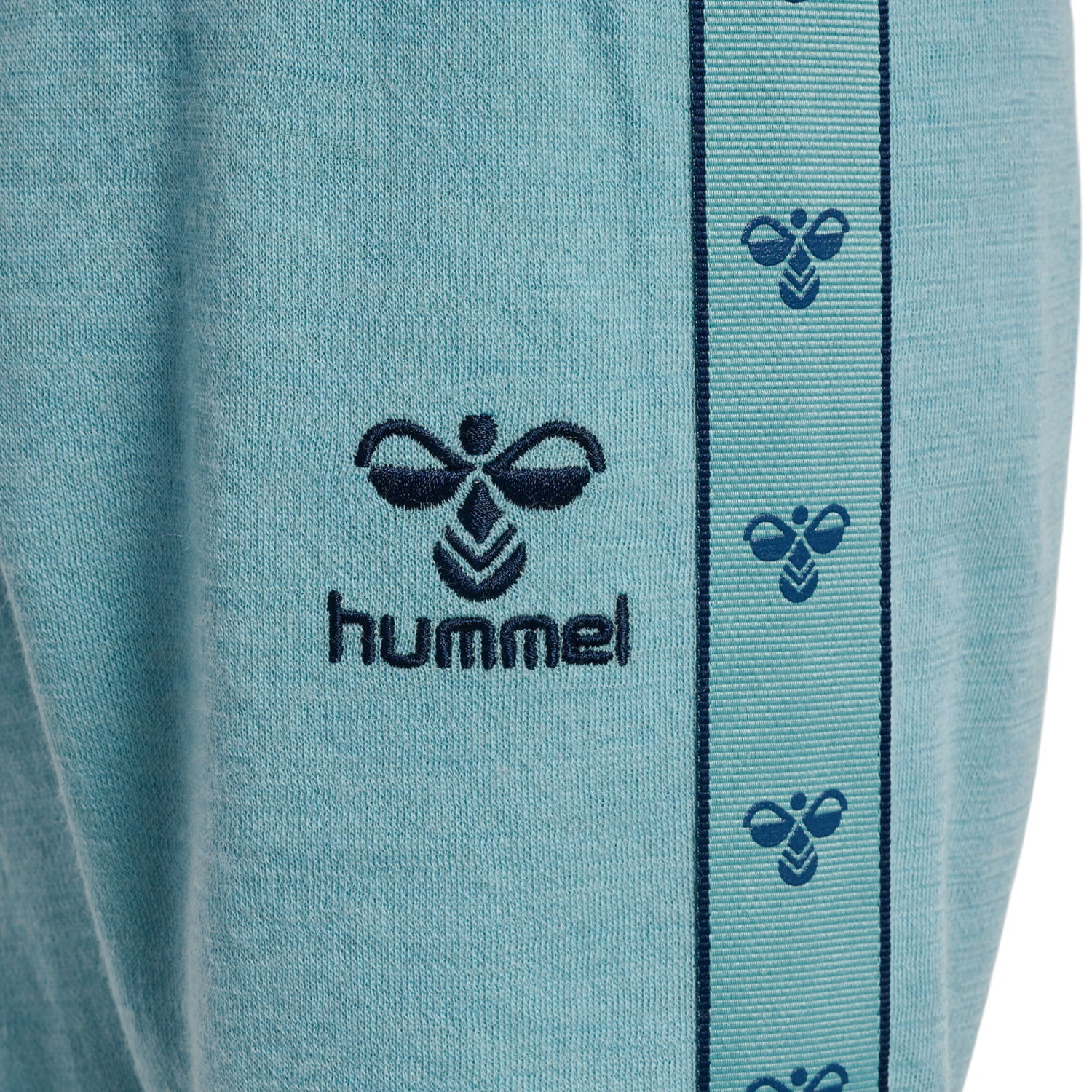 hmlWULBA PANTS, MINERAL BLUE, packshot