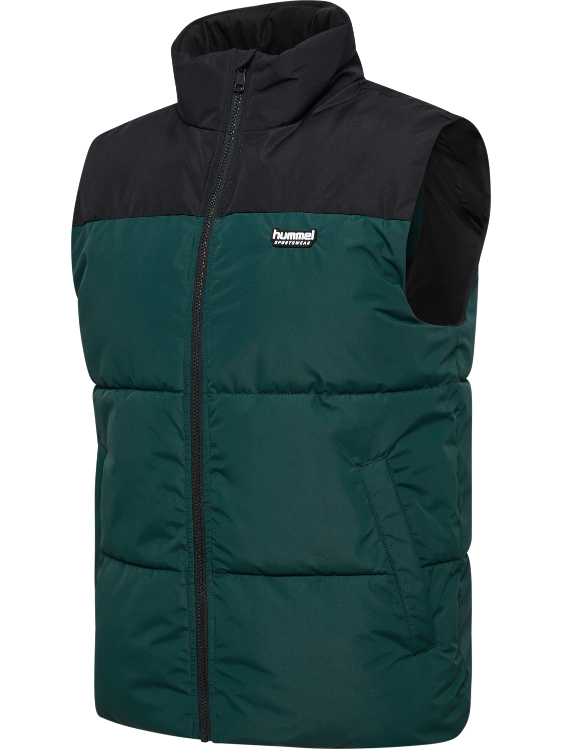 hmlPUFF VEST SPORTSWEAR, PONDEROSA PINE, packshot