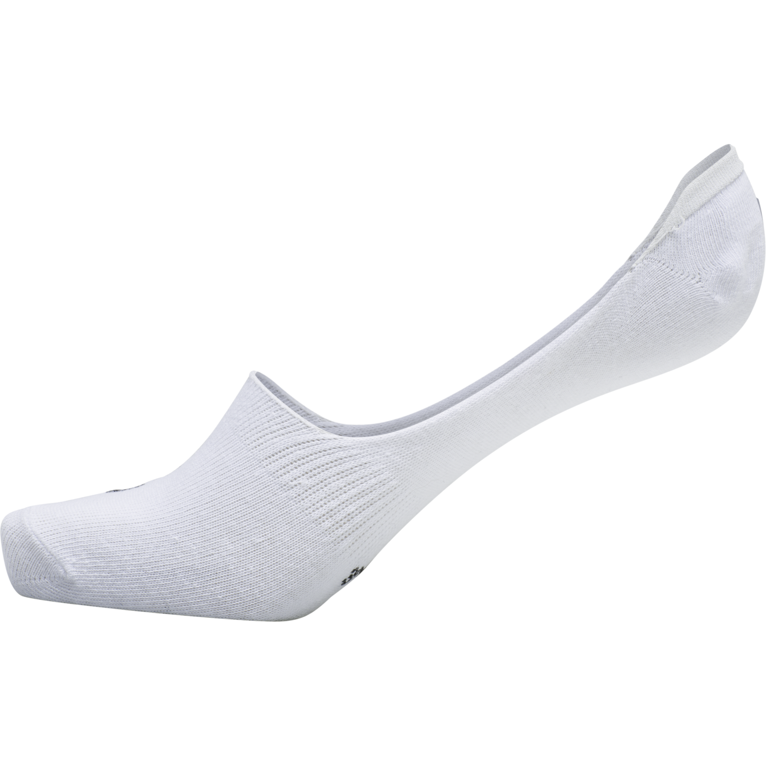 hmlCHEVRON 6-PACK NO SHOW SOCKS, WHITE/BLACK/GREY, packshot