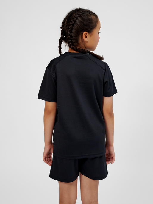hmlMULTI PL JERSEY KIDS, BLACK, model