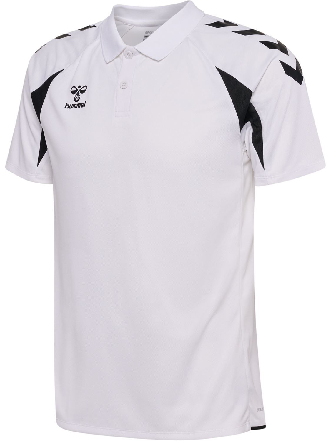 hmlCORE 2.0 POLO, WHITE/BLACK, packshot