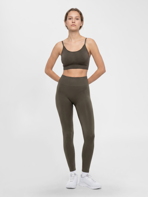 hmlFLOW TIGHTS, MAJOR BROWN, model