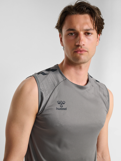 hmlPRO TRAINING JERSEY S/L, STEEL GRAY, model