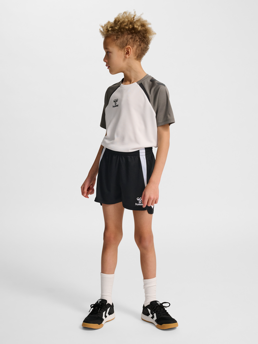hmlLEAD 2.0 SHORTS KIDS, BLACK, model