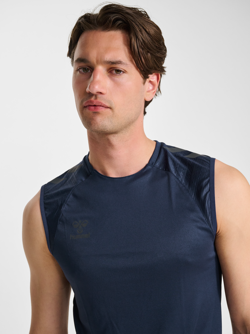 hmlPRO TRAINING JERSEY S/L, MARINE, model