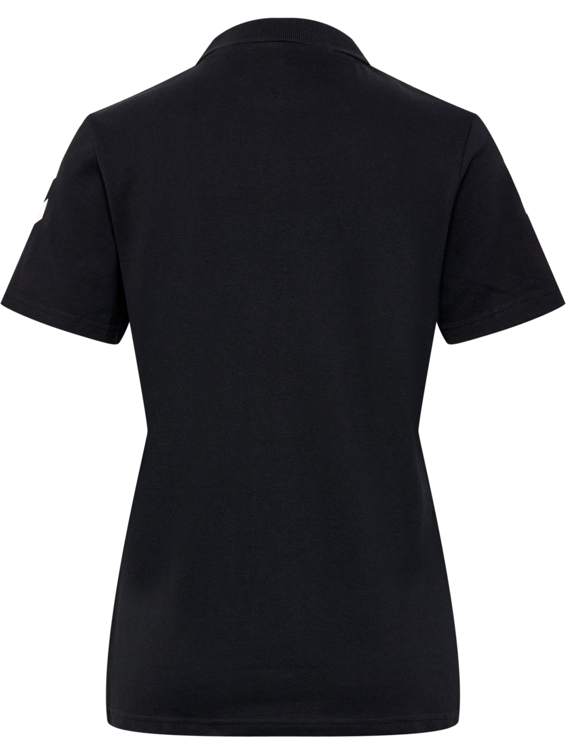 HMLGO COTTON POLO WOMAN, BLACK, packshot