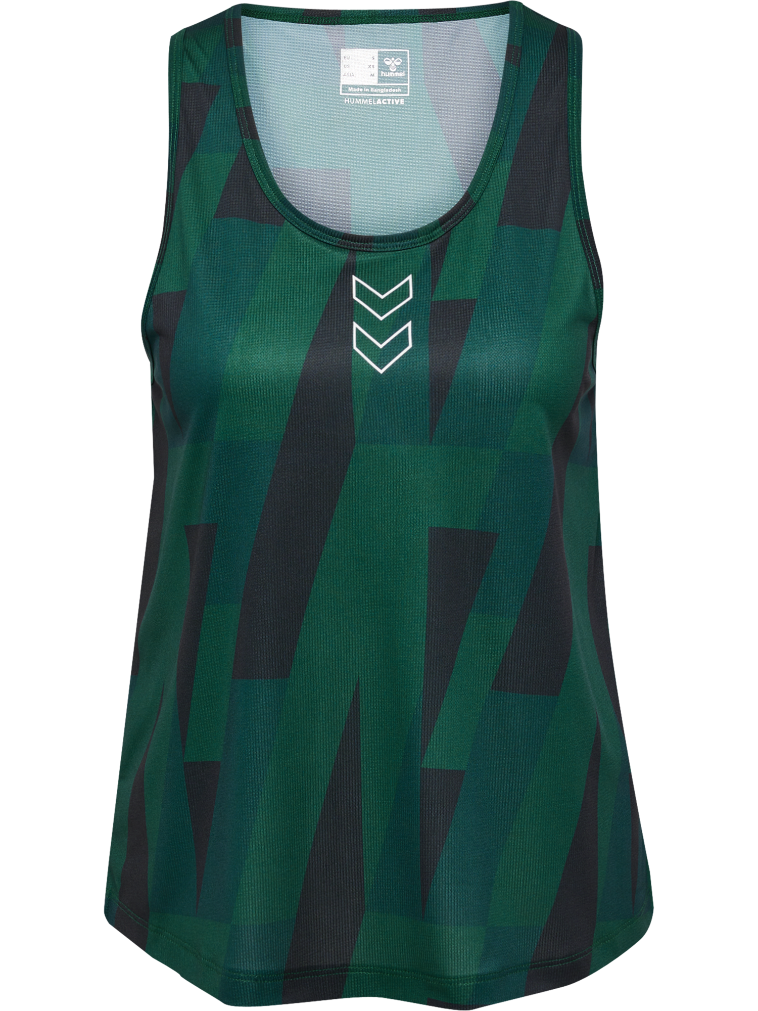 hmlCOURT AOP LIGHT WEIGHT TANKTOP W, RAIN FOREST, packshot