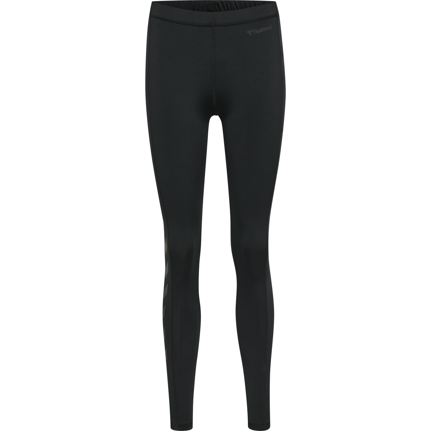 hmlMT MABLEY MID WAIST TIGHTS, BLACK, packshot