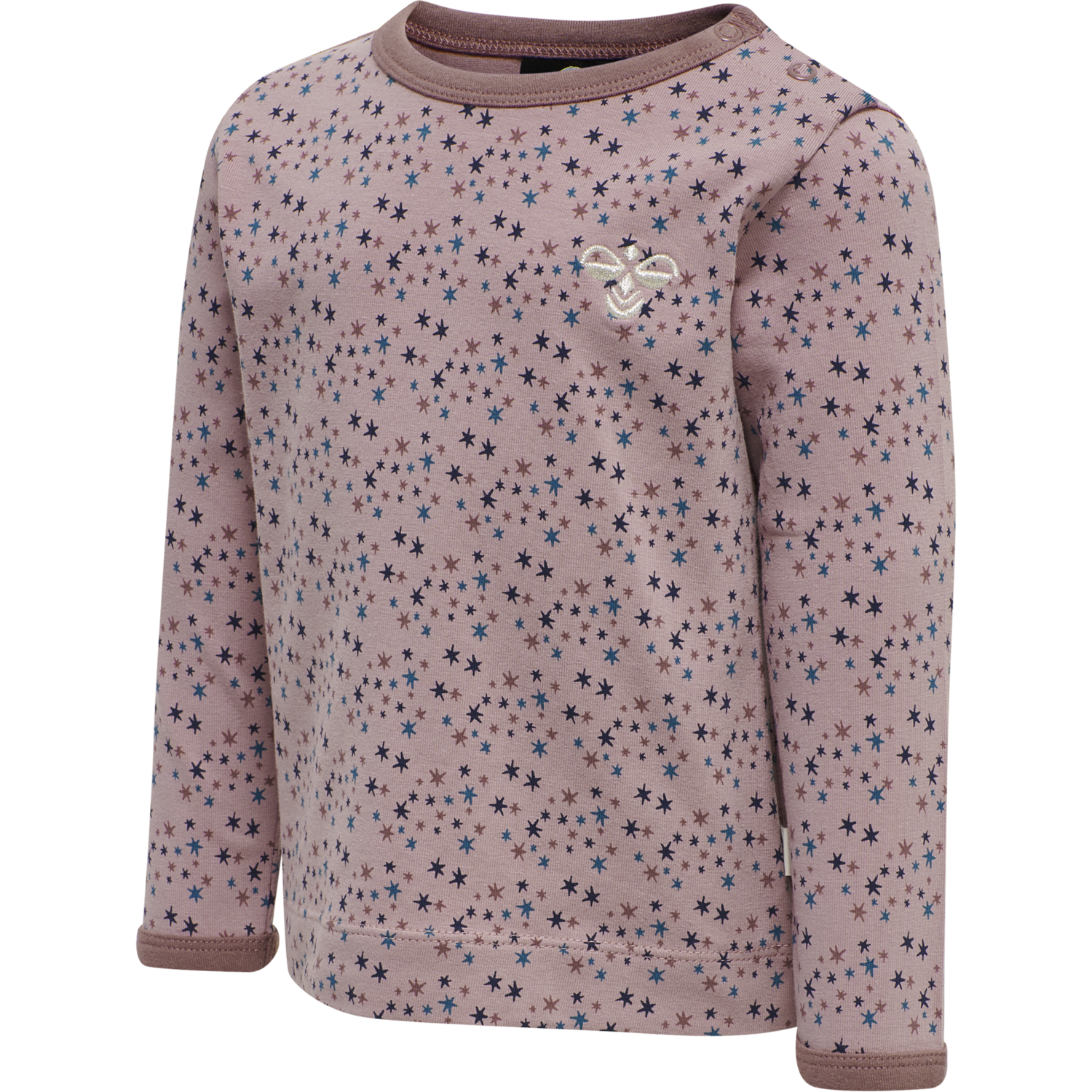 hmlSTAR T-SHIRT L/S, WOODROSE, packshot