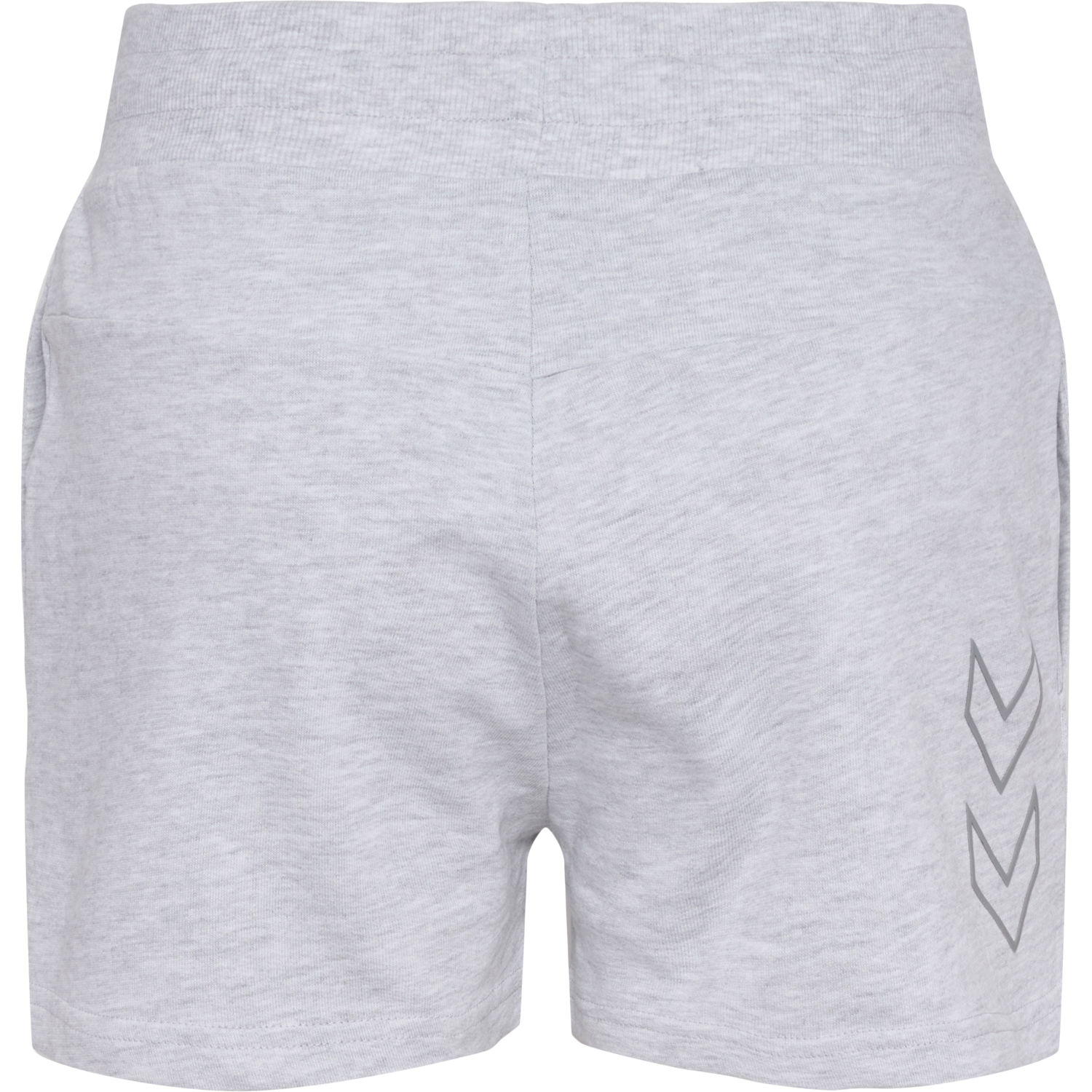 hmlLGC SENNA SWEAT SHORTS, LIGHT GREY MELANGE, packshot