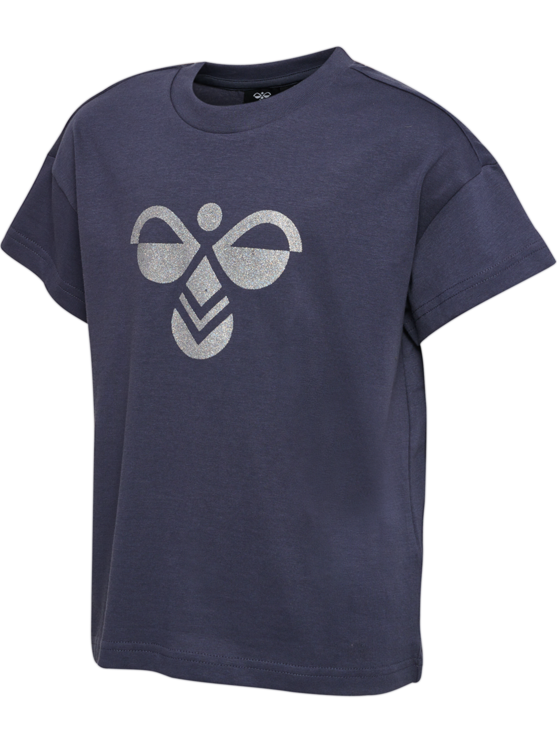 hmlLUNA T-SHIRT S/S, OMBRE BLUE, packshot