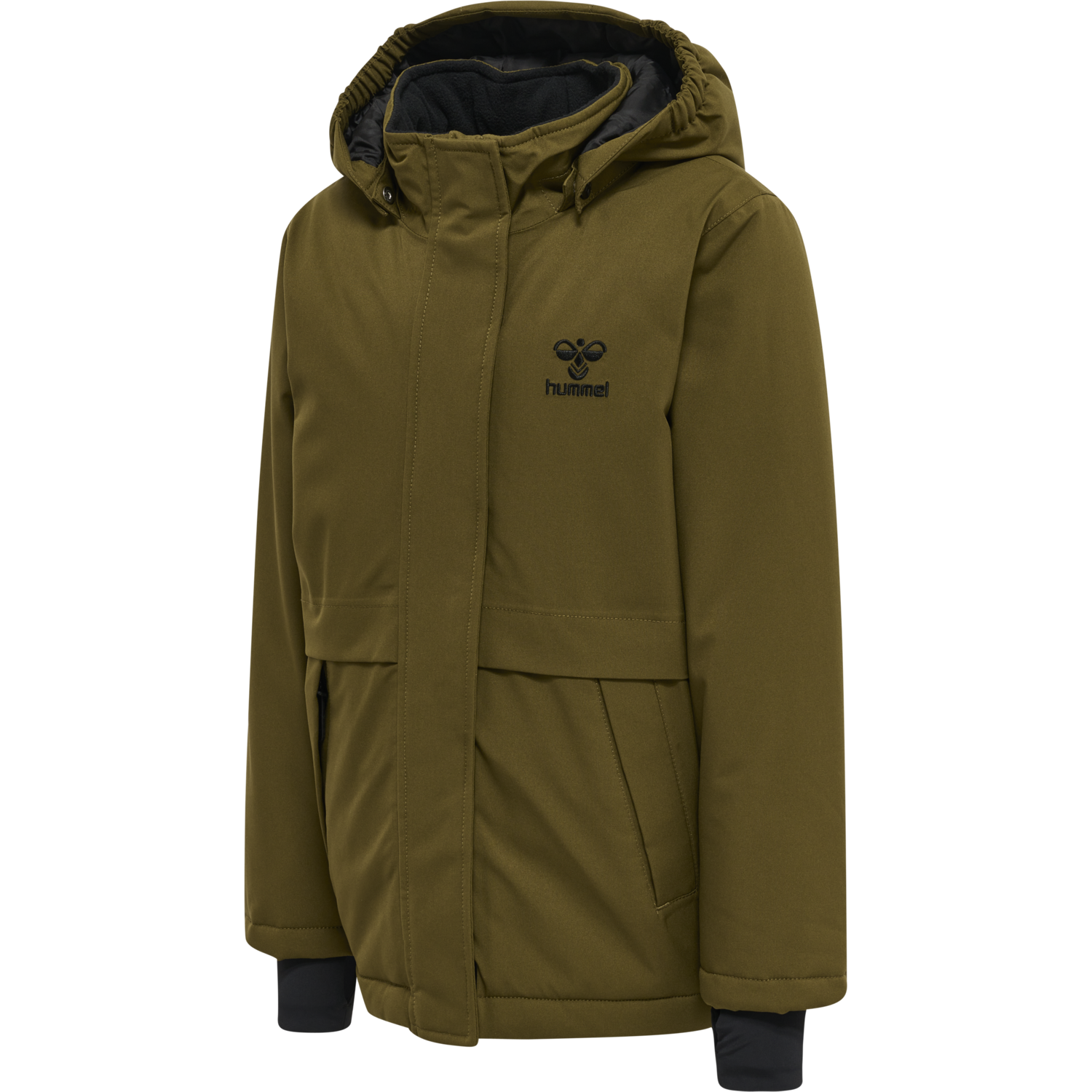 hmlURBAN TEX JACKET, DARK OLIVE, packshot