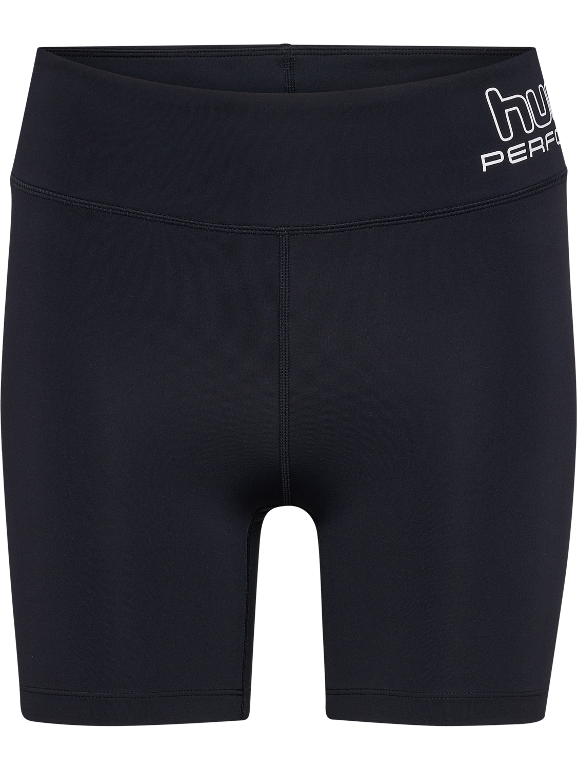 hmlTE FUNDAMENTAL MW TIGHT SHORTS, BLACK/WHITE, packshot