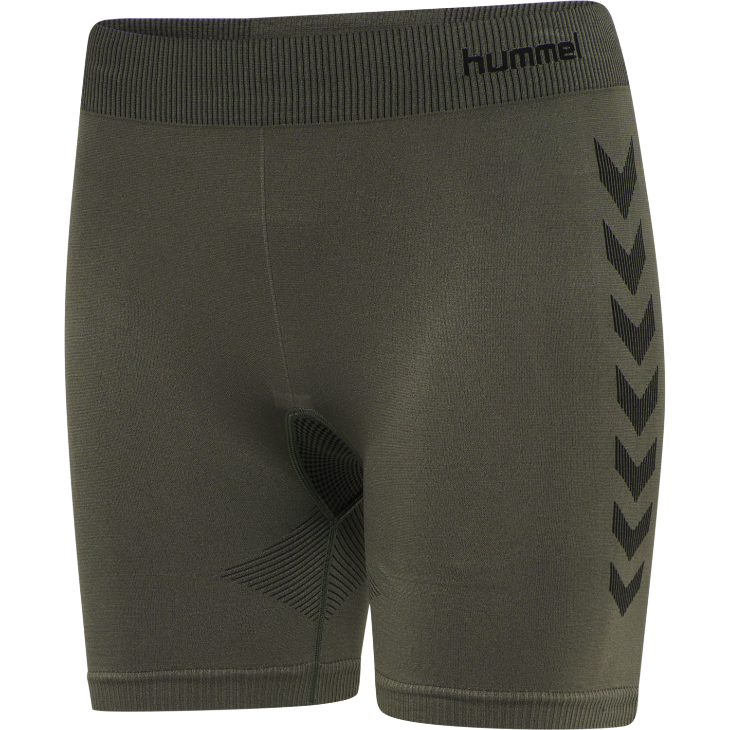 HUMMEL FIRST SEAMLESS TR SHT TIGH W, GRAPE LEAF, packshot
