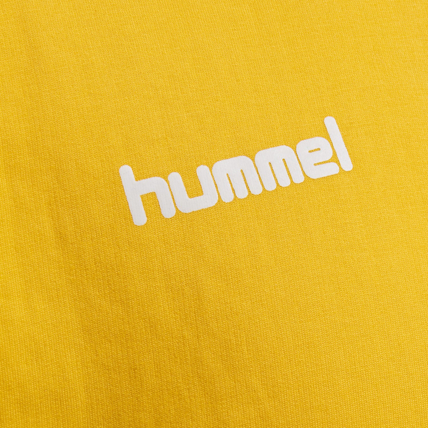 HMLGO COTTON SWEATSHIRT, SPORTS YELLOW, packshot