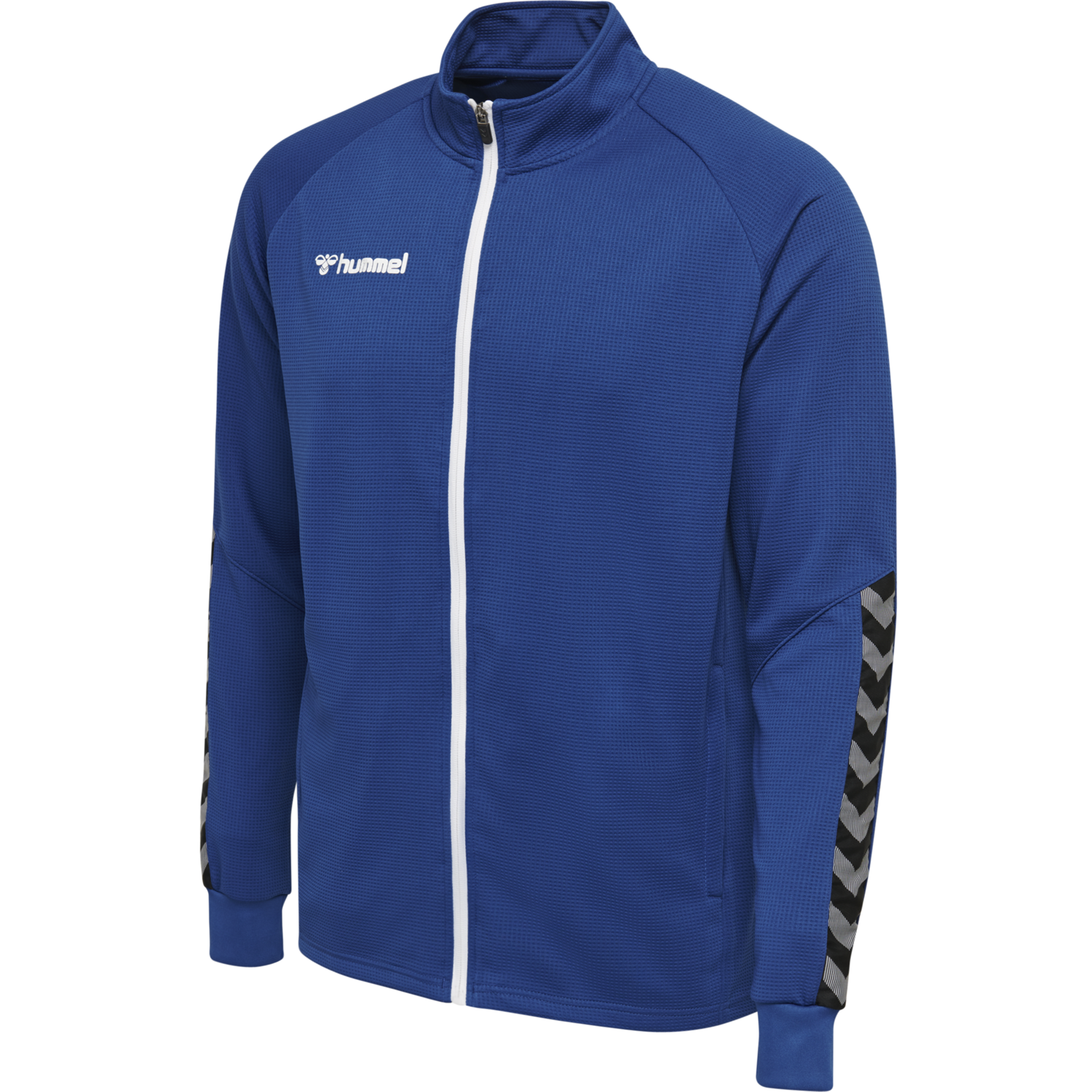 hmlAUTHENTIC KIDS POLY ZIP JACKET, TRUE BLUE, packshot