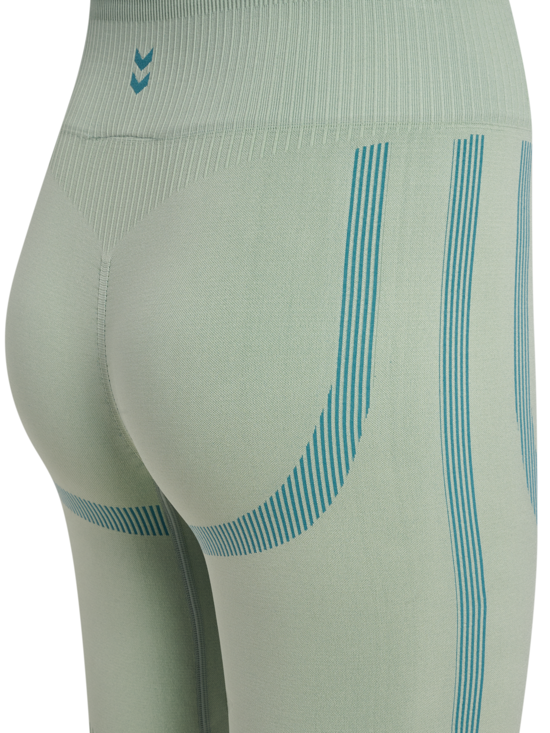 hmlHIIT SEAMLESS SHORT TIGHTS, FROSTY GREEN, packshot