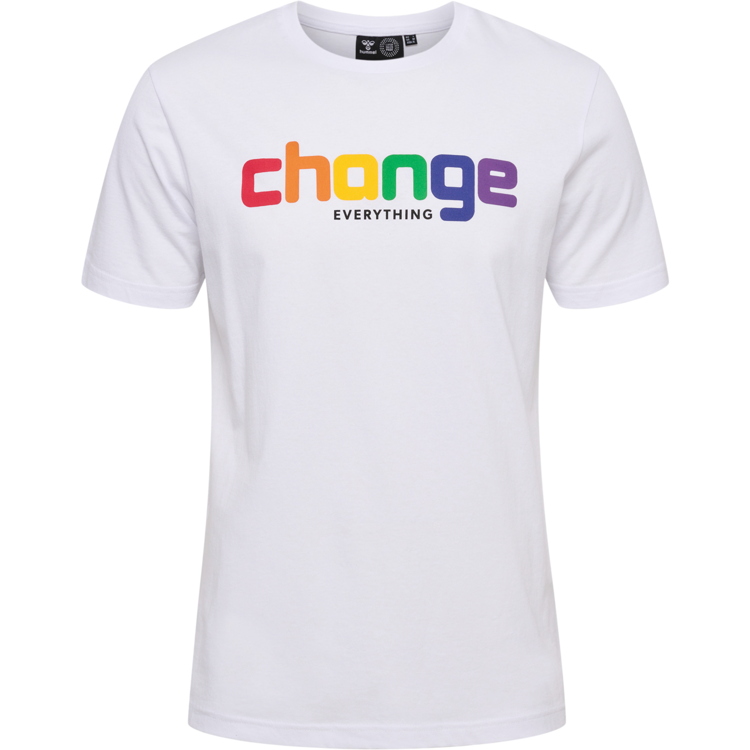 hmlCHANGE T-SHIRT, WHITE, packshot
