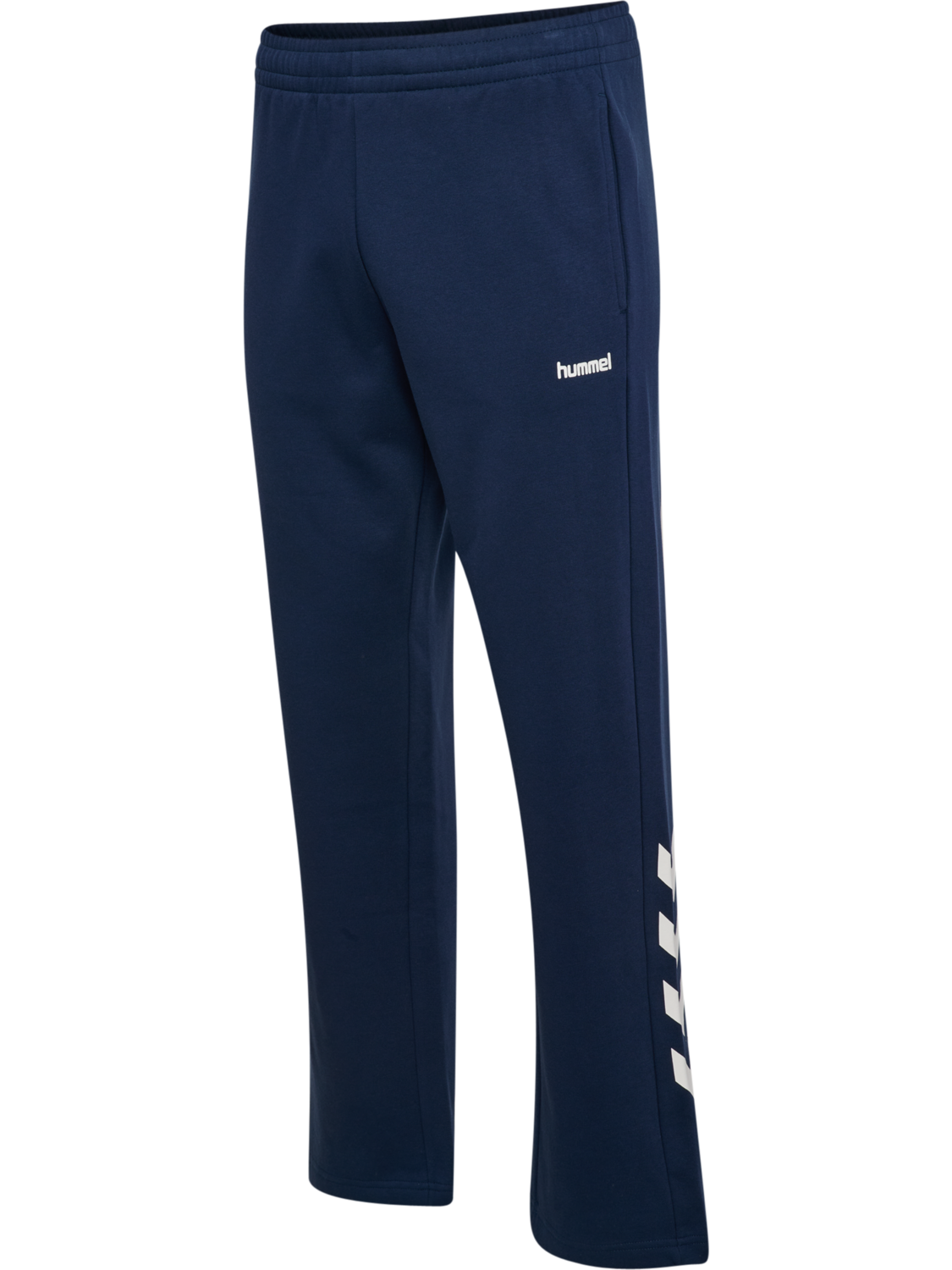 hmlSW CHEVRON ATHLETIC SWEAT PANTS, DRESS BLUES, packshot