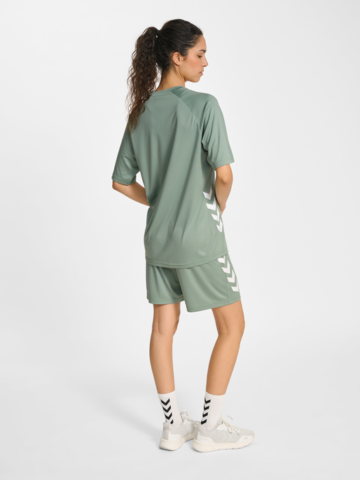 hmlPROMO SET, ICEBERG GREEN, model