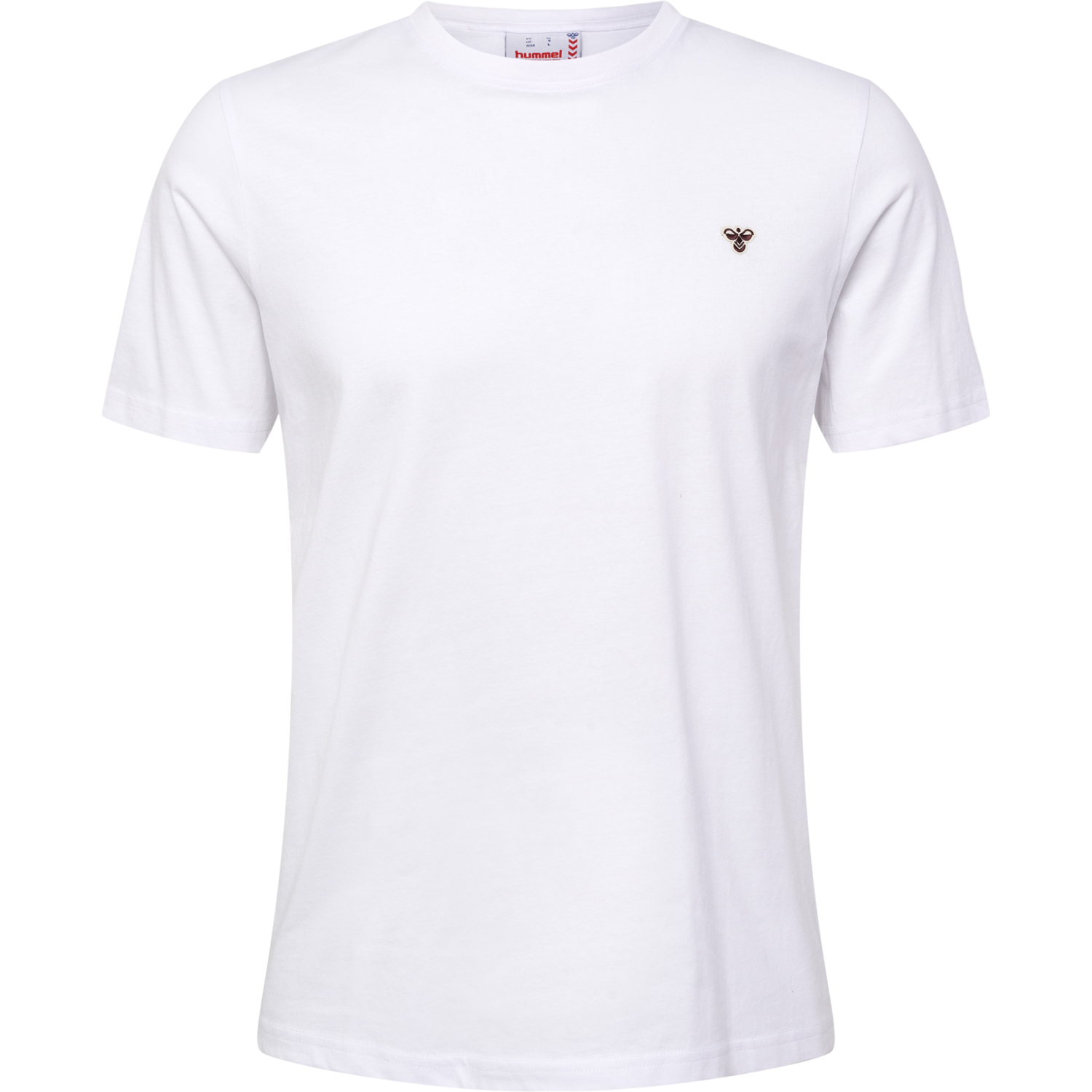 hmlIC FRED T-SHIRT, WHITE, packshot