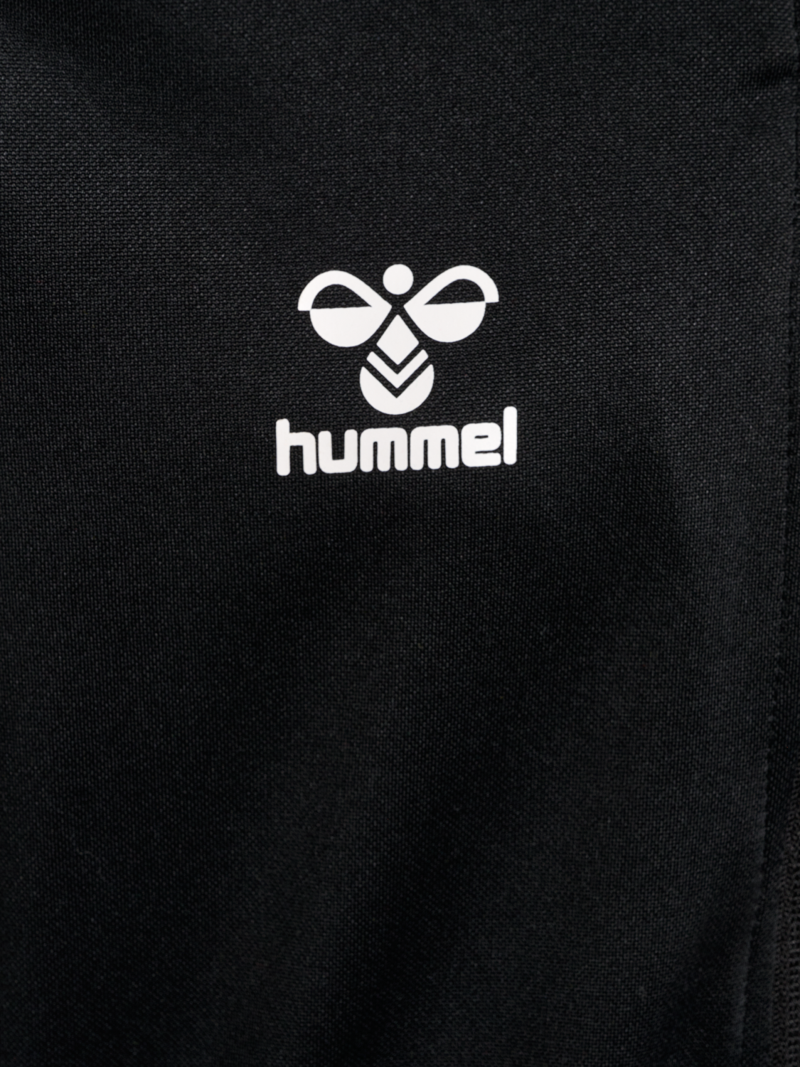 hmlESSENTIAL TRACK JACKET KIDS, BLACK, packshot