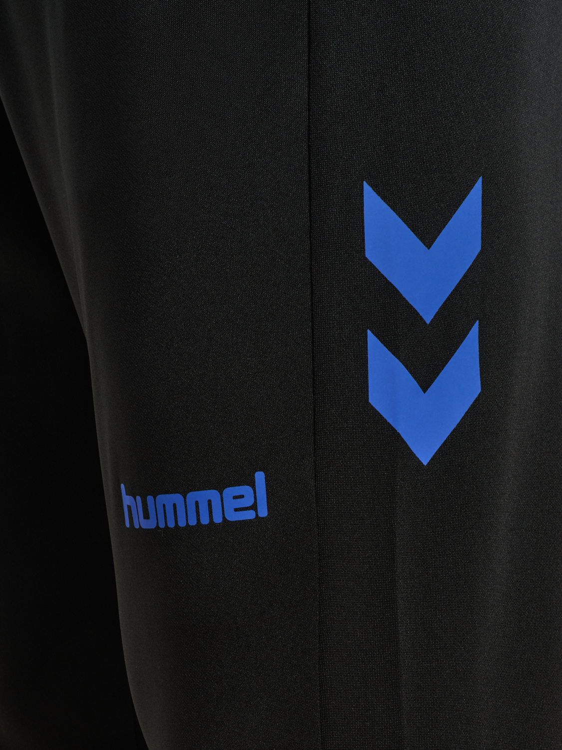 hmlBLAZE CLUB 26 PANTS, BLACK/BLUE, packshot
