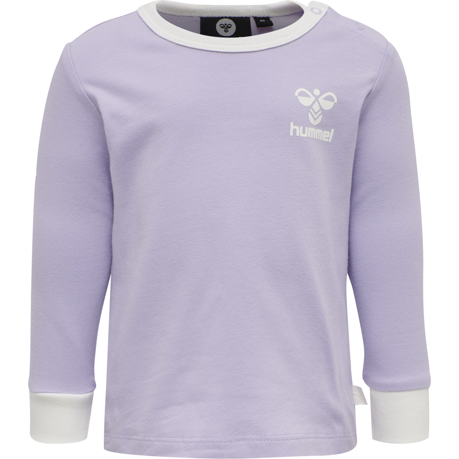 hmlMAUI T-SHIRT L/S, PASTEL LILAC, packshot