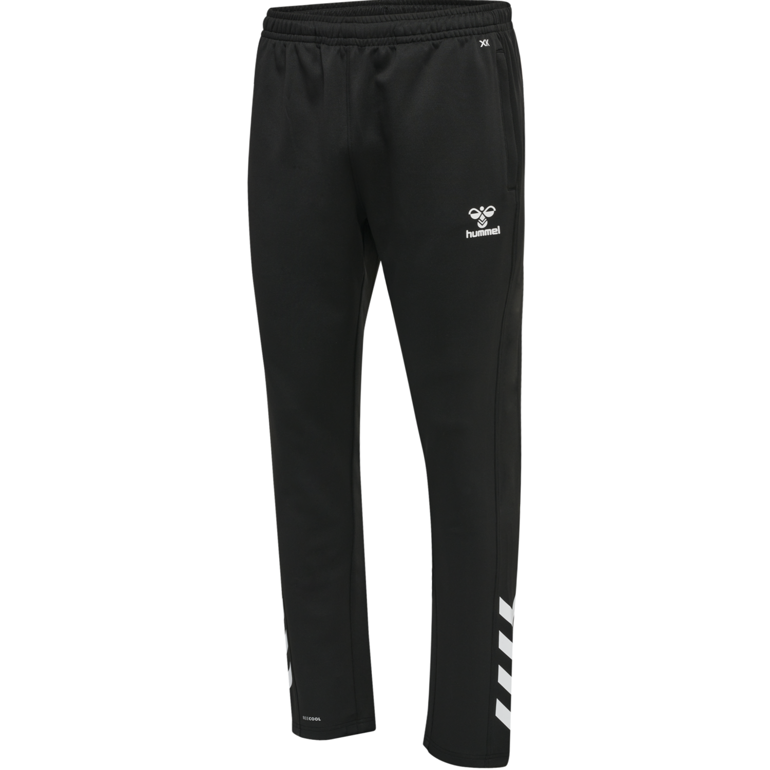 hmlCORE XK POLY PANTS, BLACK/BLACK, packshot