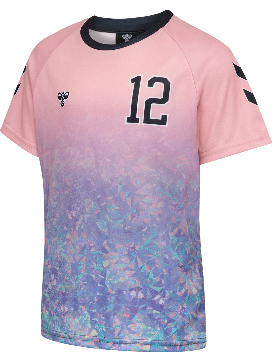 hmlSHIMMER T-SHIRT S/S, PINK NECTAR, packshot