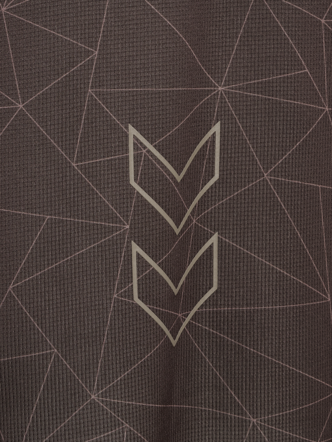 hmlCOURT AOP LIGHT WEIGHT T-SHIRT, TURKISH COFFEE, packshot