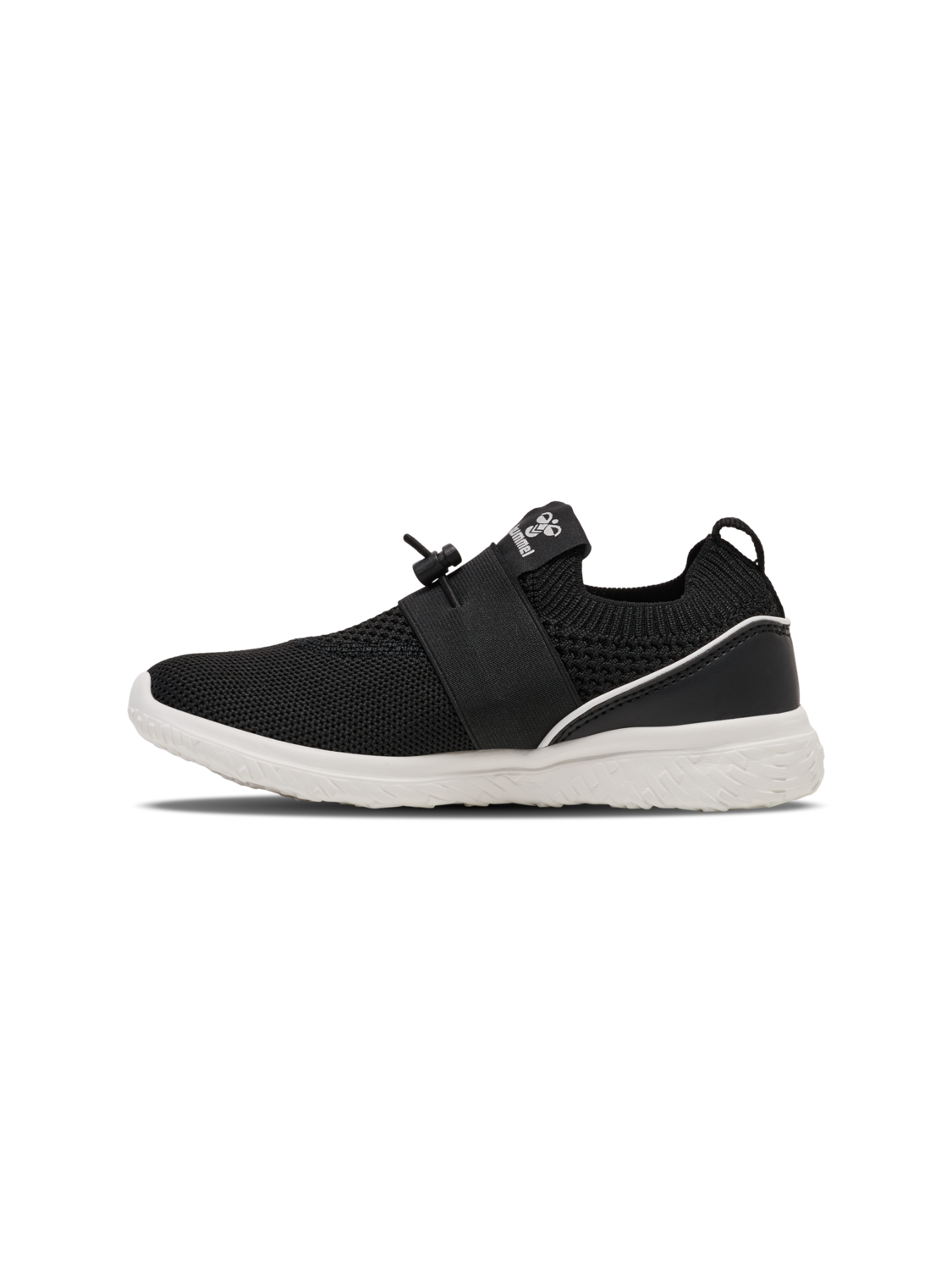 ACTUS KNIT SLIP-ON RECYCLED JR, BLACK, packshot