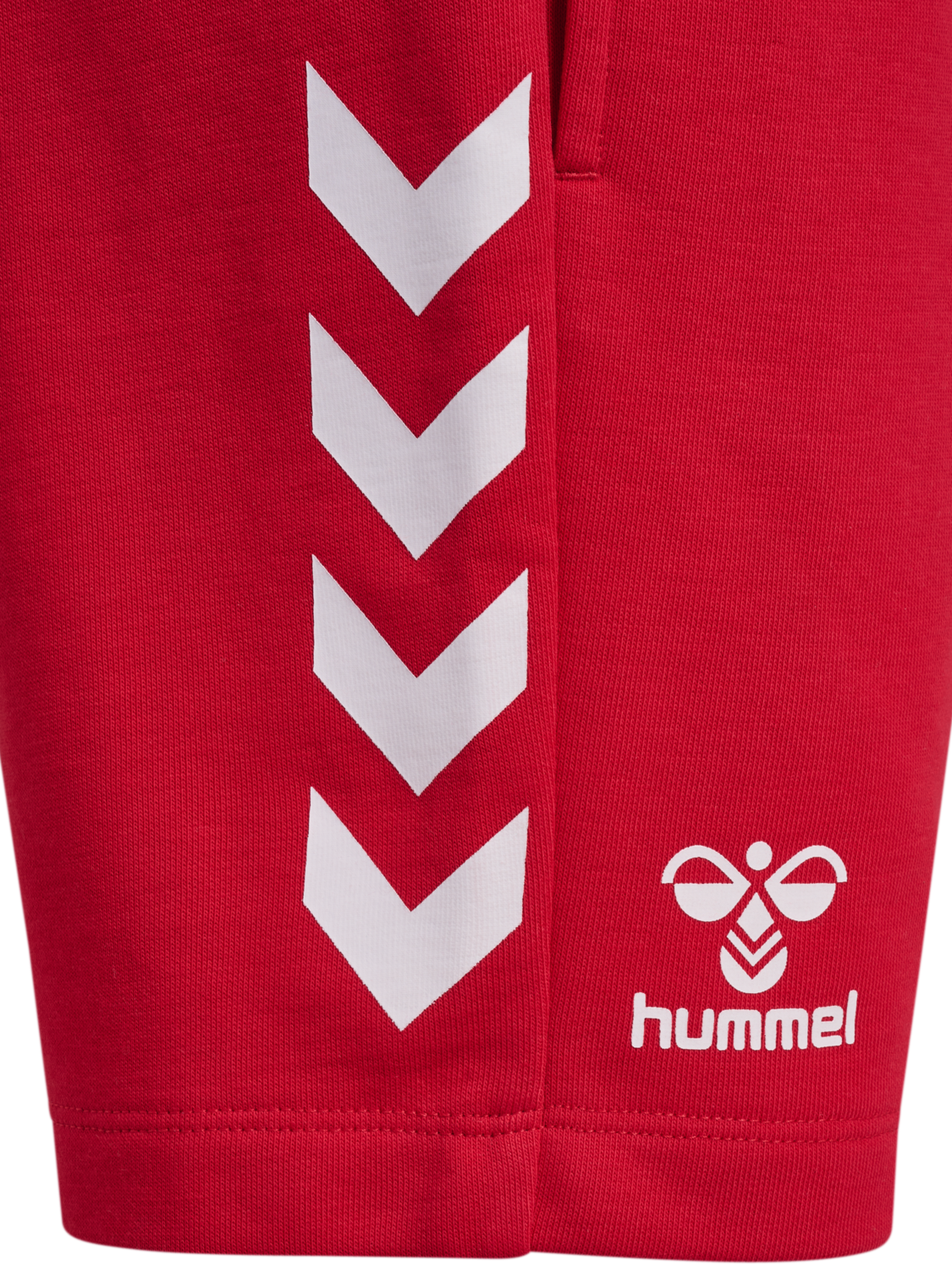 hmlJR REG DBU SHORTS, TANGO RED, packshot