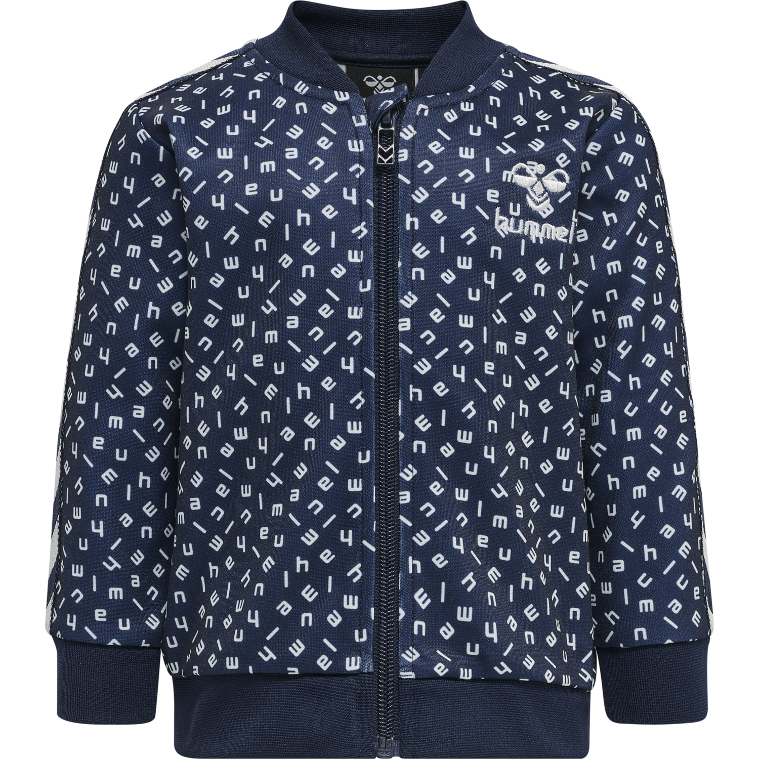 hmlTROY ZIP JACKET, BLACK IRIS, packshot