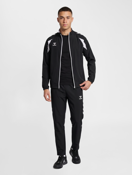 hmlCORE 2.0 WOVEN JACKET, BLACK/WHITE, model