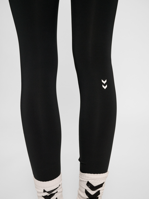 hmlPULSE HIGH WAIST TIGHTS, BLACK, model
