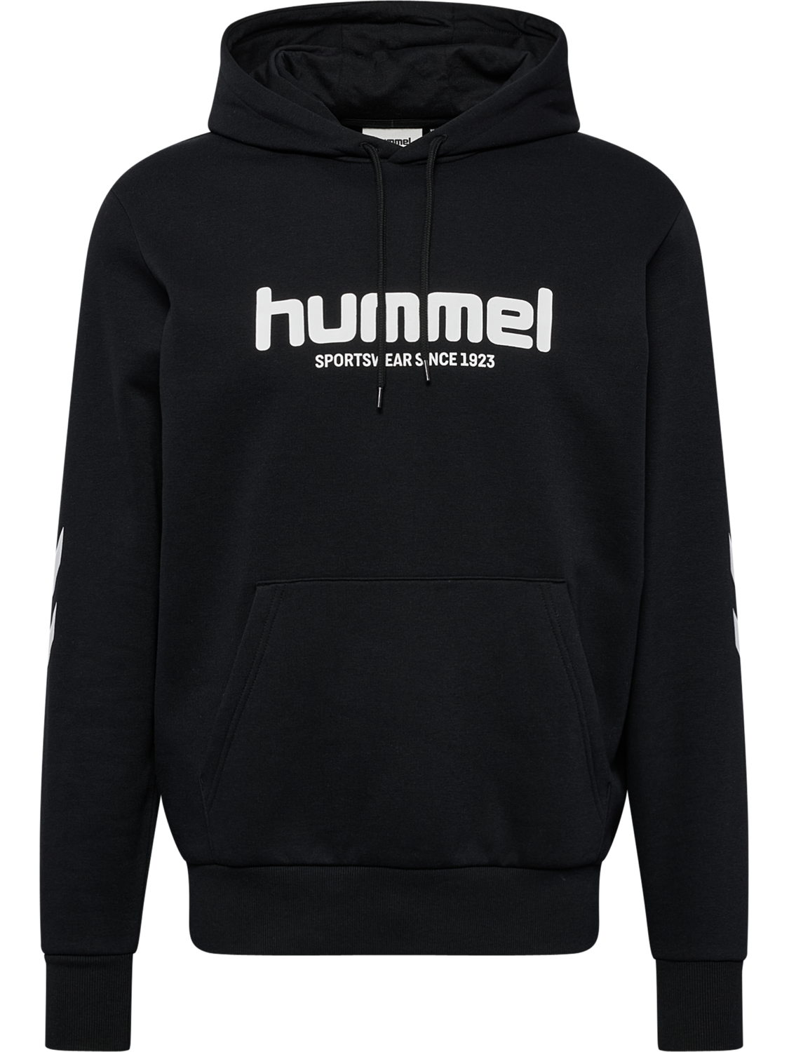 hmlLEGACY 2.0 HOODIE, BLACK, packshot