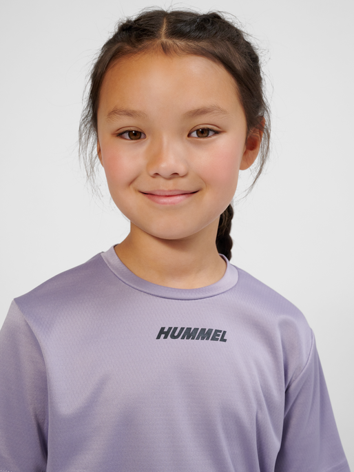hmlMULTI PL JERSEY KIDS, LAVENDER GRAY, model