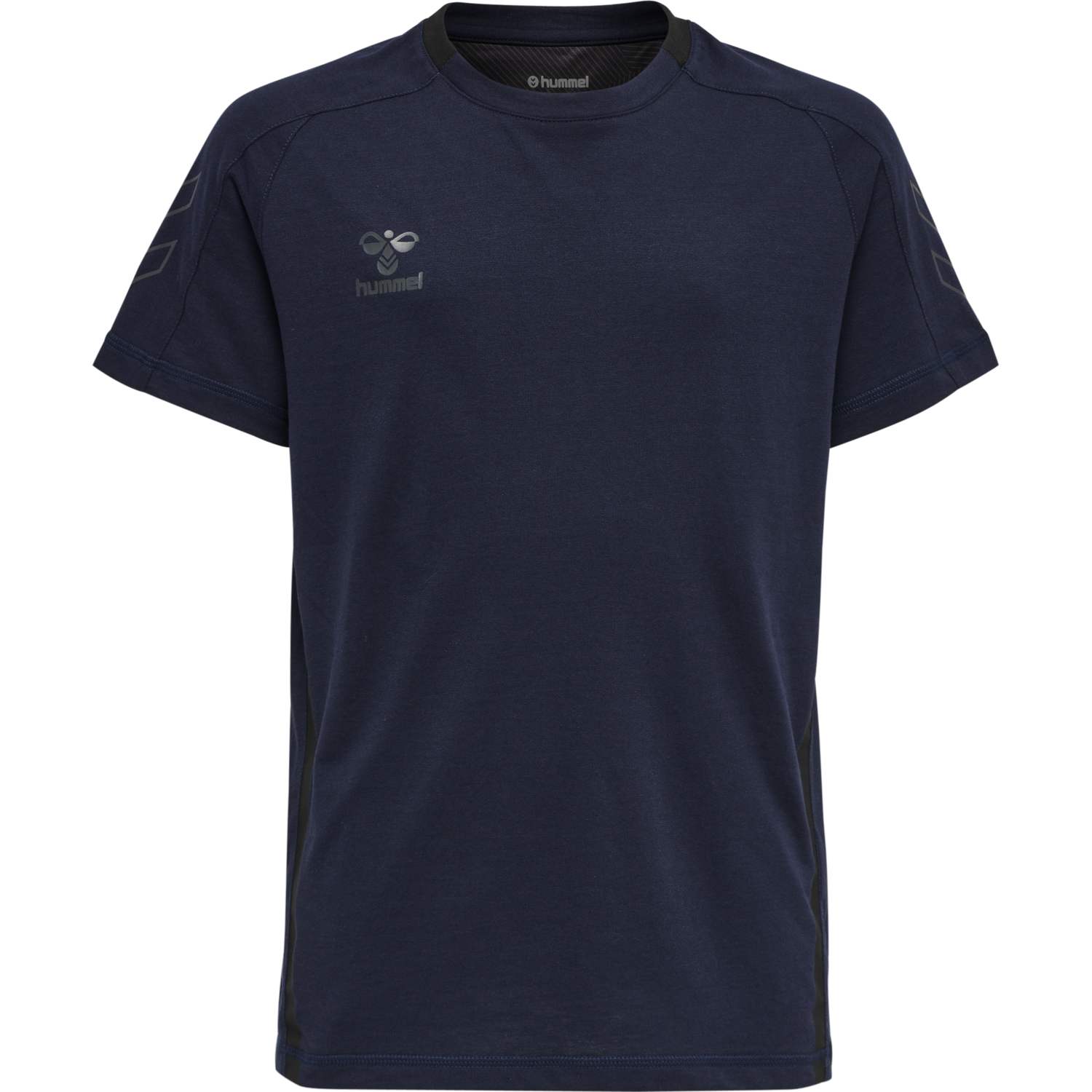 hmlCIMA XK T-SHIRT S/S KIDS, MARINE, packshot