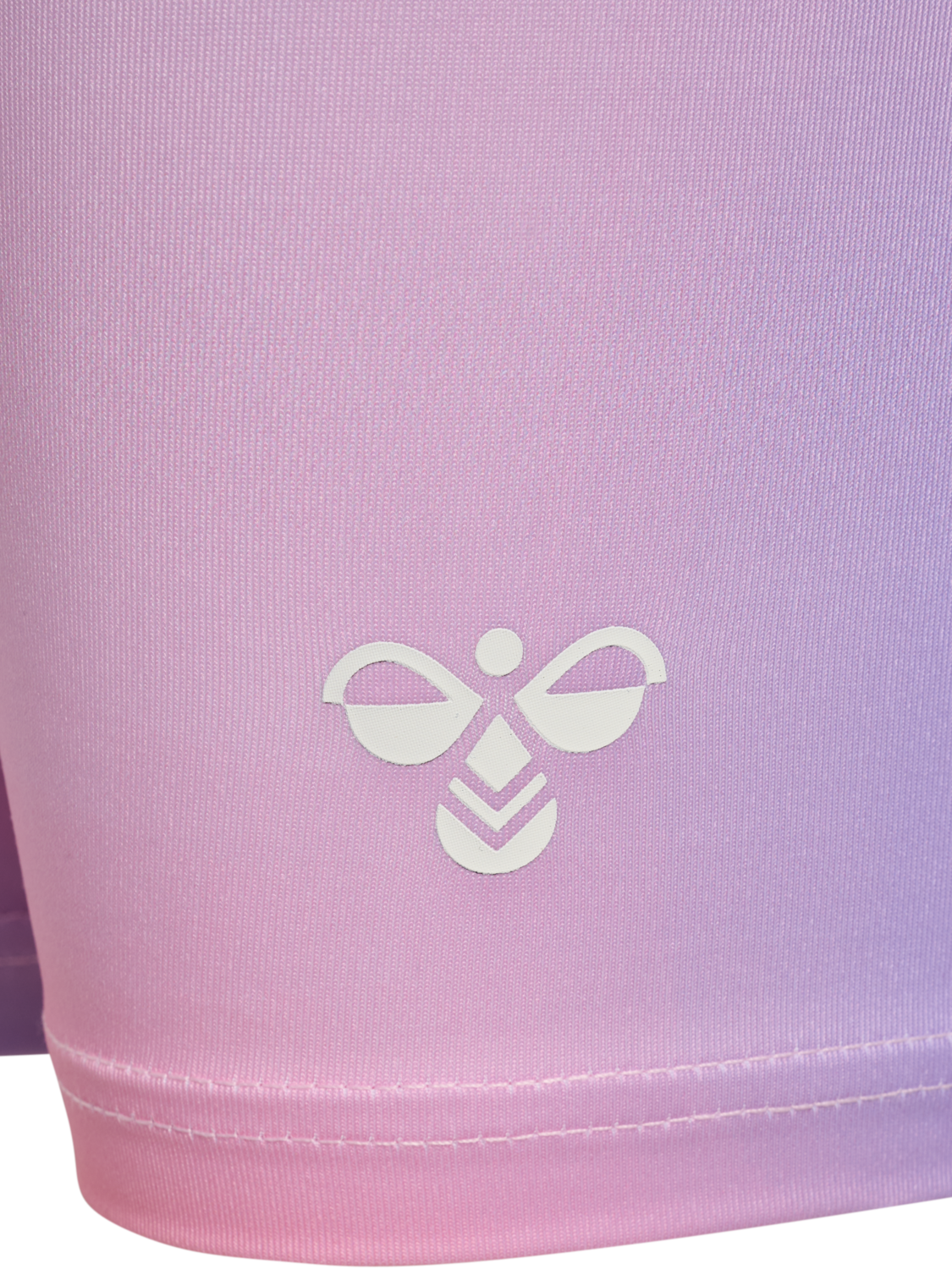 hmlJR GRADIENT GYM SHORT TIGHTS, SHELL PINK, packshot