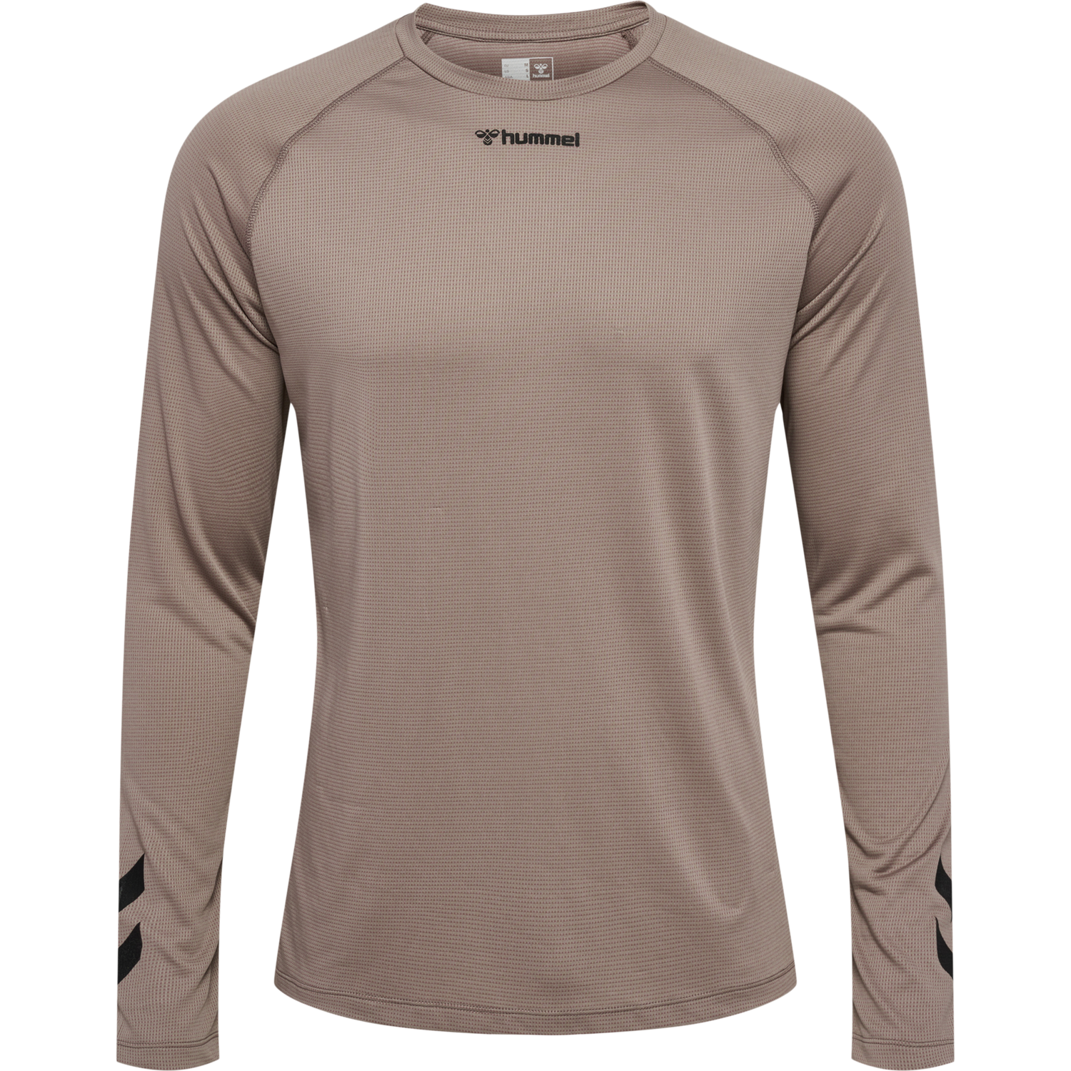 hmlMT BOW T-SHIRT L/S, DRIFTWOOD, packshot