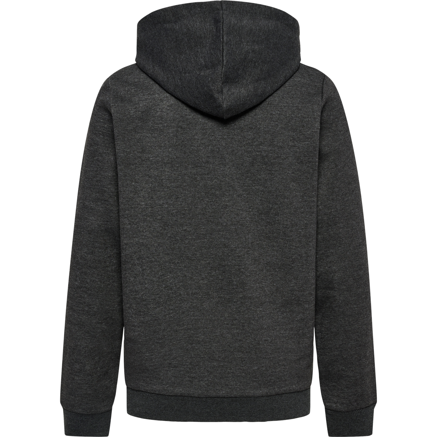 hmlOLIVIA HOODIE, BLACK MELANGE, packshot