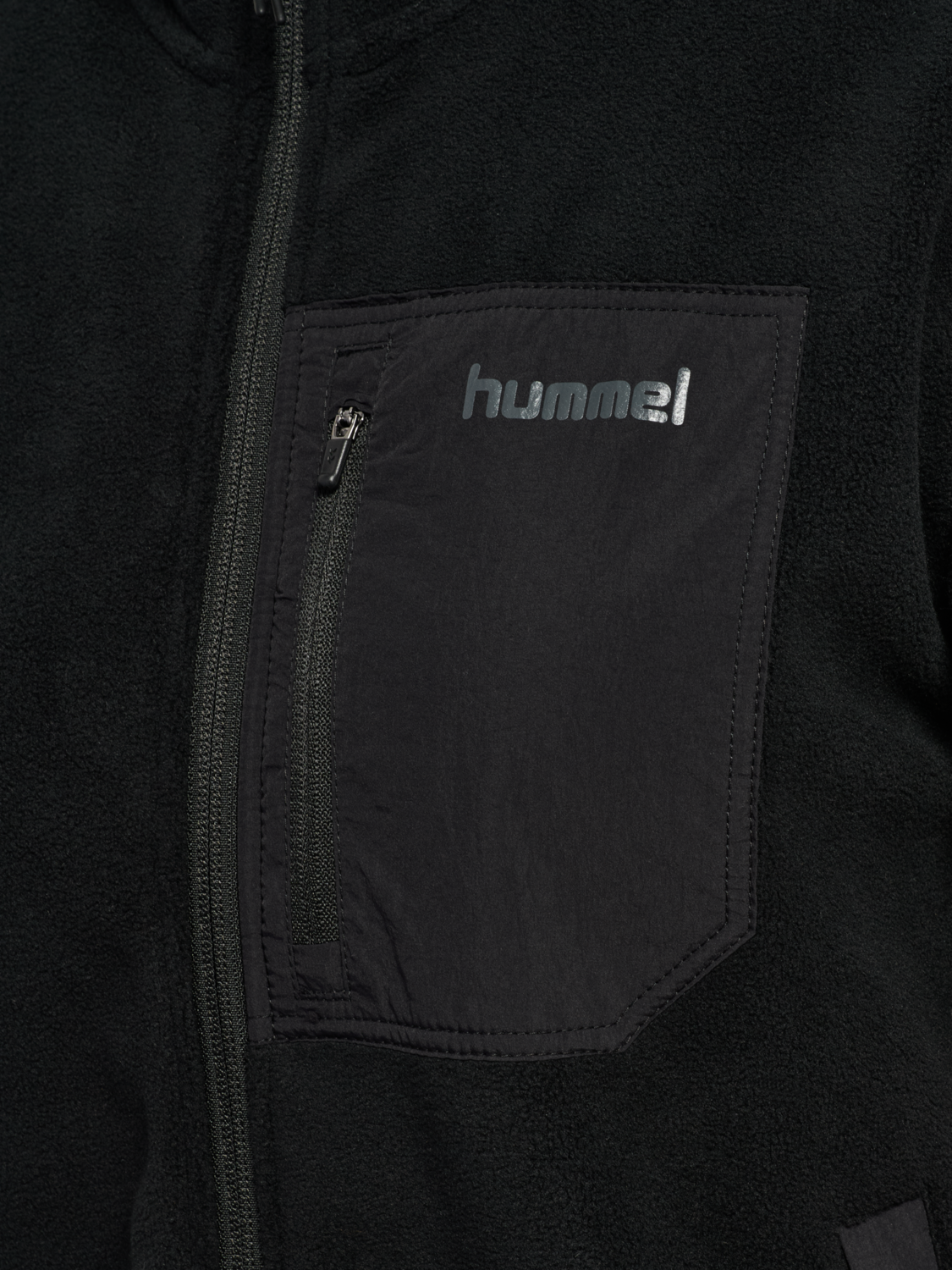 hmlPOLAR FLEECE WOMEN JACKET, BLACK, packshot