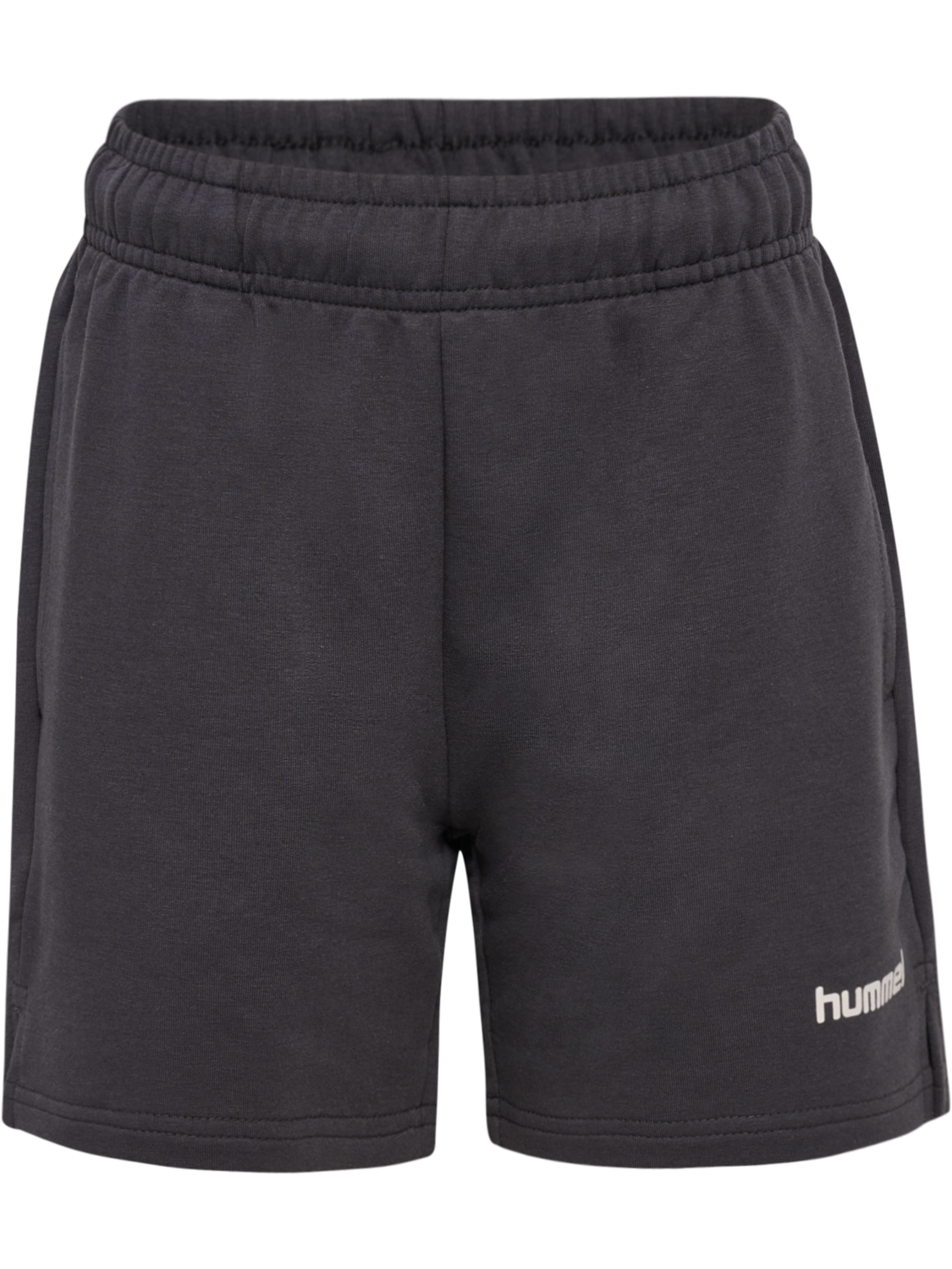 hmlJR LIGHT SWEAT SHORTS, EBONY, packshot